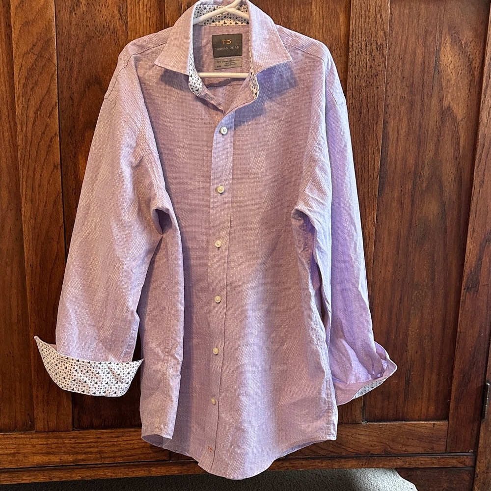 Men's Purple Dress Shirt